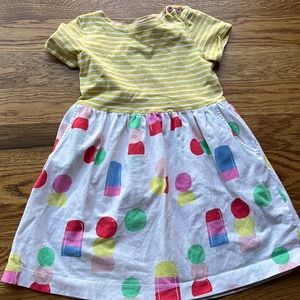 Mini Boden Shirt Dress ice cream print